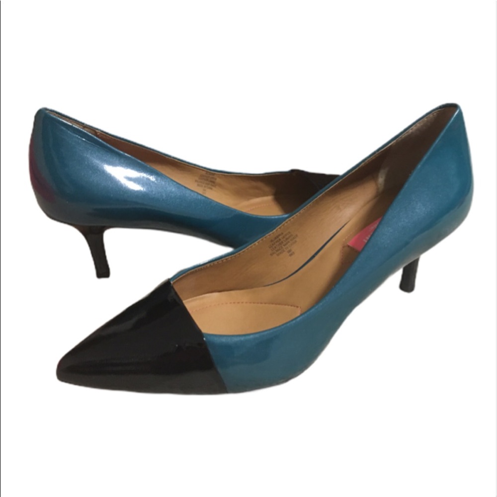 Isaac Mizrahi New York Jabria Green Heels 9M